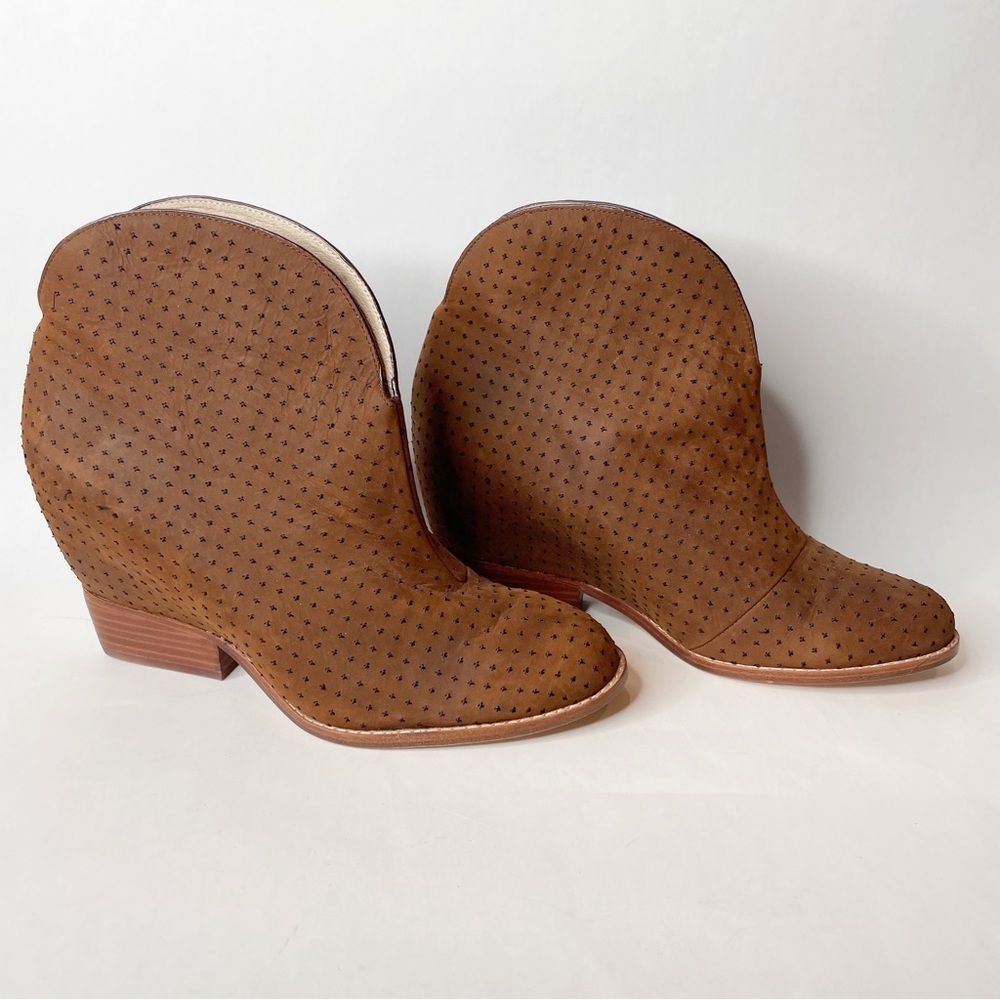 NWOB Sundance Catalog Matt Bernson Flores Brown Leather Boot Size 10